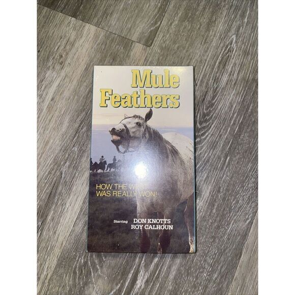 Mule Feathers VHS VCR Video Tape Don Knotts, Rory Calhoun SEALED - Picture 1 of 5